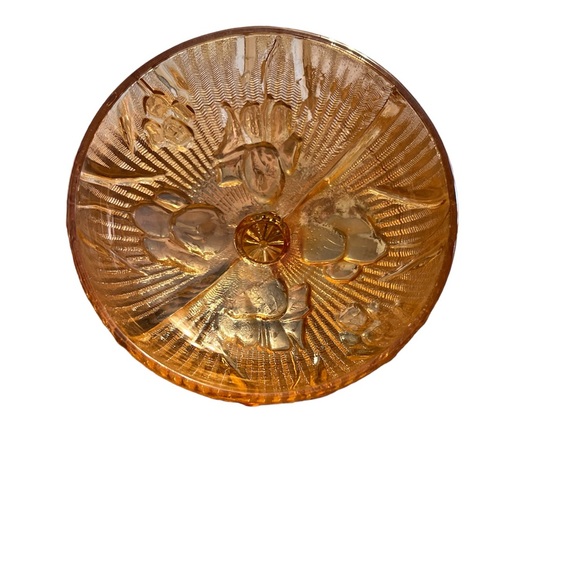 Vintage carnival glass candy dish - Picture 7 of 7